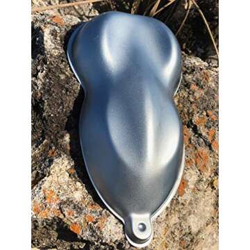 Black Diamond Pigments® | (Silver Pearl) Pigment is a Premium Professional, Non-Toxic mica with unrivaled Color Saturation That Blends with epoxy Resin, Nail Polish, Slime, Lip Gloss and Acrylic