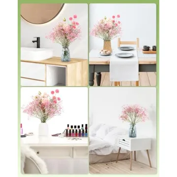 Garfunovo 6pcs Babys Breath Artificial Flowers for Home