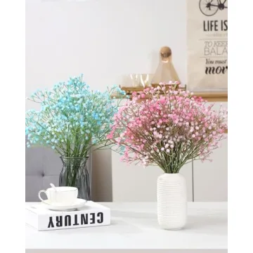 Garfunovo 6pcs Babys Breath Artificial Flowers for Home