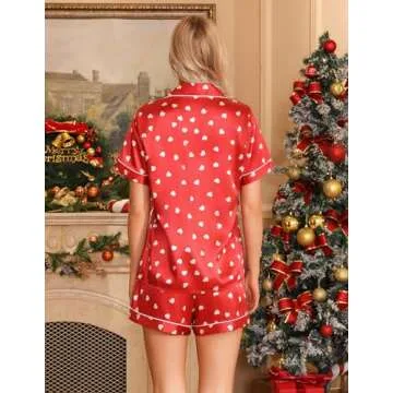 Silk Satin Pajamas Set for Women - Comfortable Loungewear
