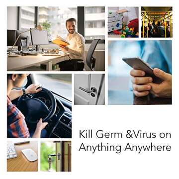 Luxfill Automatic Alcohol Dispenser, Alcohol Spray, Hand Sanitizer Dispenser Touchless, Travel Size ...