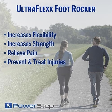 PowerStep UltraFlexx Foot Rocker for Pain Relief and Stretching