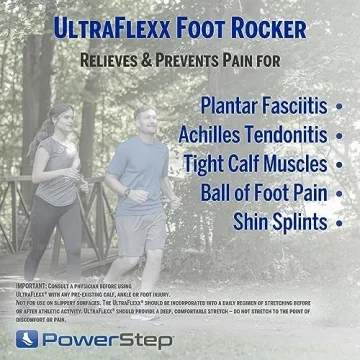 PowerStep UltraFlexx Foot Rocker for Pain Relief and Stretching