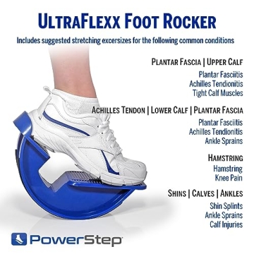 PowerStep UltraFlexx Foot Rocker for Pain Relief and Stretching