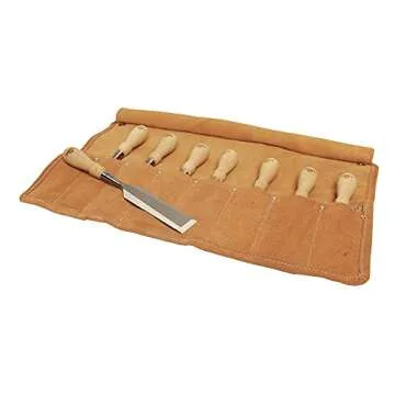 STANLEY 8 Piece Woodworking Chisel Set for Craftsmen