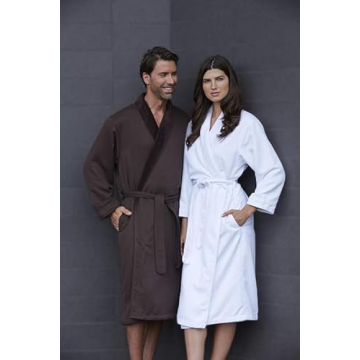 Mansfield Unisex Microfiber Spa Robe for Ultimate Comfort