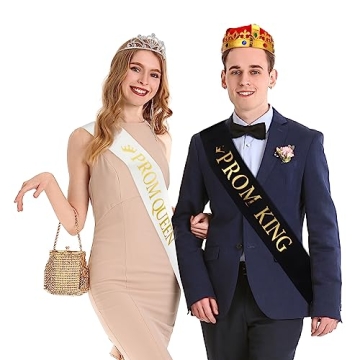 Royal Crown Set for Weddings Prom Halloween Events