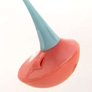 Petlinks Tippy Teaser Rocking Feather Cat Toy - Fun for Cats