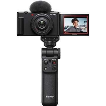 Sony ZV-1F/B Vlog Camera with 4K Video & 20.1MP for Content Creators and Vloggers Black | Official S...