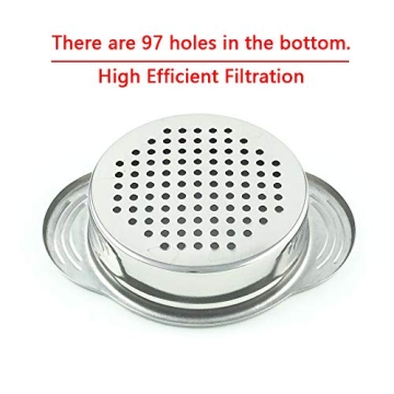 Effortless Stainless Steel Can Strainer for All Canned Goods