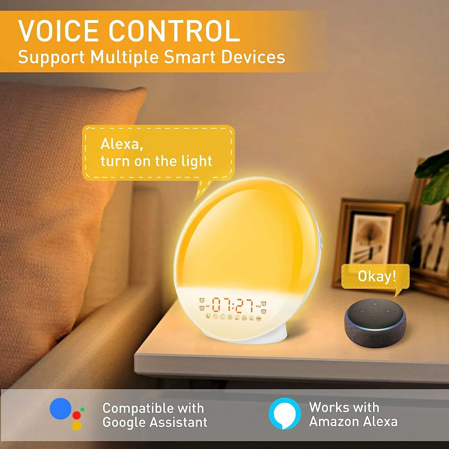 Te-Rich Sunrise Alarm Clock