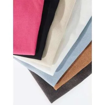 Stylish Pepochic Women's Scoop Neck Tank Top for Summer