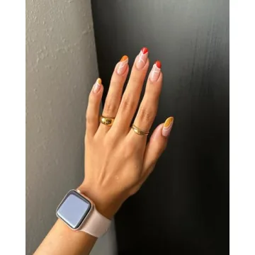 Stylish Gold Plated Waterproof Stacking Ring for Women