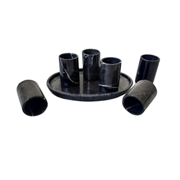 Elegant Marble Shot Glasses Set for Any Occasion
