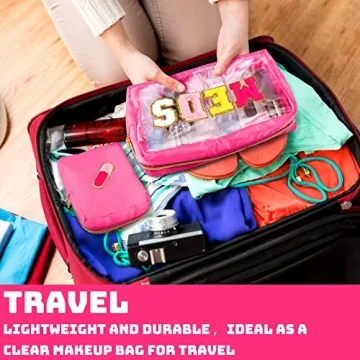 Hillban Preppy Medicine Bag Set for Organized Travel Gifts