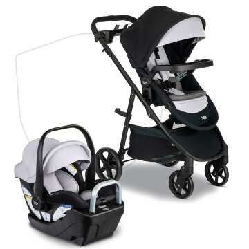 Britax Willow Brook S+ Travel System with Car Seat