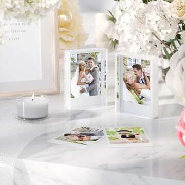 WINKINE Instax Mini Photo Frames for Desk Display