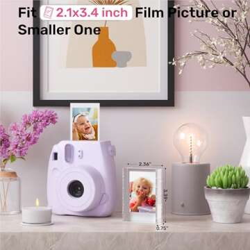WINKINE Instax Mini Photo Frames for Desk Display