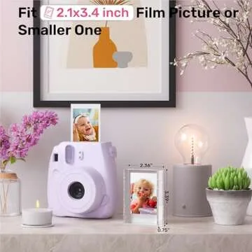WINKINE Instax Mini Photo Frames for Desk Display