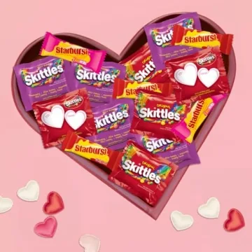 Skittles & Starburst Fun Size Candy Perfect for Valentine’s Day