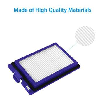 Filter Brush Mop Pads Accessories Kit Compatible with Eufy RoboVac X8 and RoboVac X8 Hybrid Robot Va...