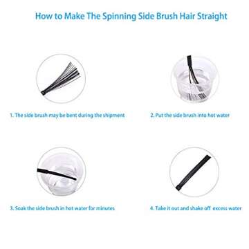 Filter Brush Mop Pads Accessories Kit Compatible with Eufy RoboVac X8 and RoboVac X8 Hybrid Robot Vacuum Cleaner Replacement Parts (14 Pack)