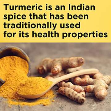 Nature Made Turmeric Curcumin 500 mg, Herbal Supplement for Antioxidant Support, 120 Capsules, 120 D...