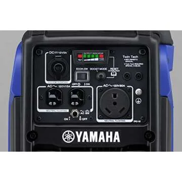 YAMAHA EF2200iS Inverter Generator, 2200 Watts, Blue