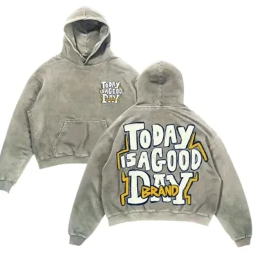 Retro Y2K Gothic Hoodie with Skull Design for Men