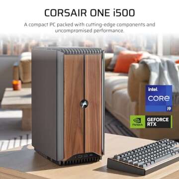 Corsair ONE i500 Gaming PC, 64GB Vengeance DDR5 Memory | Liquid Cooled Intel® Core™ i9 14900K CPU...