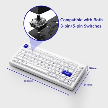 Akko 5075B Plus Mechanical Keyboard for Gaming