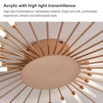 Modern LED Ceiling Light with 42 Heads for Home