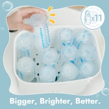 Papablic Baby Bottle Sterilizer & Dryer - Safe & Efficient