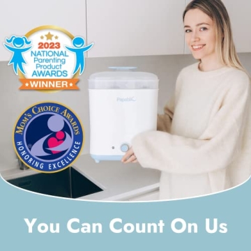 Papablic Baby Bottle Sterilizer & Dryer - Safe & Efficient