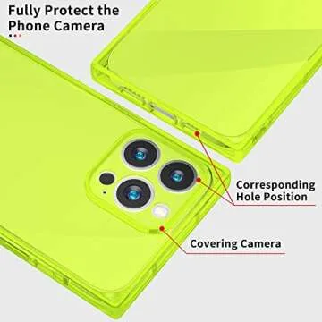 Tzomsze iPhone 13 Pro Max Case with Camera Protection