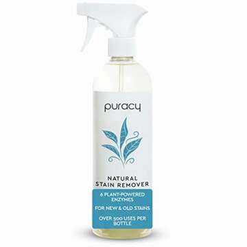 Puracy Natural Laundry Stain Remover - Safe & Effective 25oz
