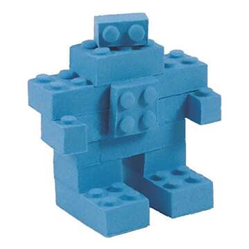 Relevant Play Mad Mattr - The Ultimate Brick Maker, Blue 2oz