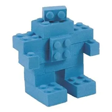 Relevant Play Mad Mattr - The Ultimate Brick Maker, Blue 2oz