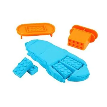 Relevant Play Mad Mattr - The Ultimate Brick Maker, Blue 2oz