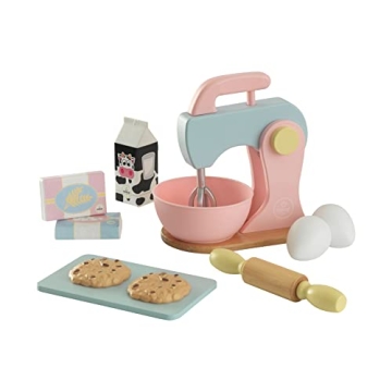 KidKraft Wooden Pastel Baking Set for Kids to Inspire Creativity