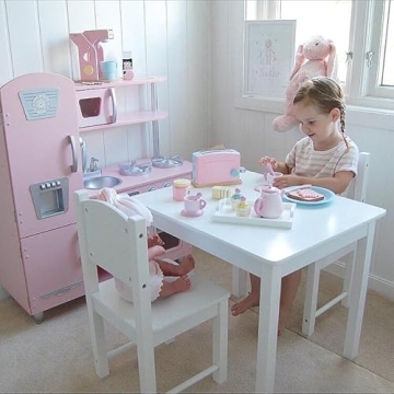 KidKraft Wooden Pastel Baking Set for Kids to Inspire Creativity