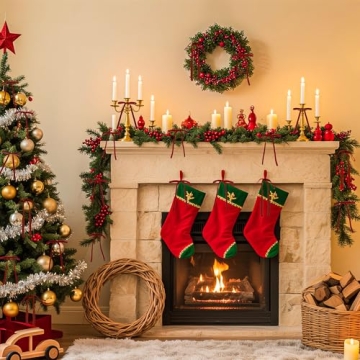 Der Rose 24 Velvet Christmas Bows for Festive Decor