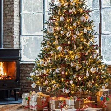 Der Rose 24 Velvet Christmas Bows for Festive Decor