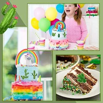 Cactus Silicone Moulds Set for Fun Baking Creations