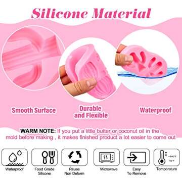 Cactus Silicone Moulds Set for Fun Baking Creations