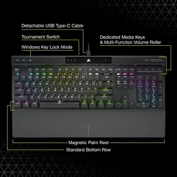 Corsair K70 RGB PRO Keyboard: Fast & Durable Gaming Keyboard
