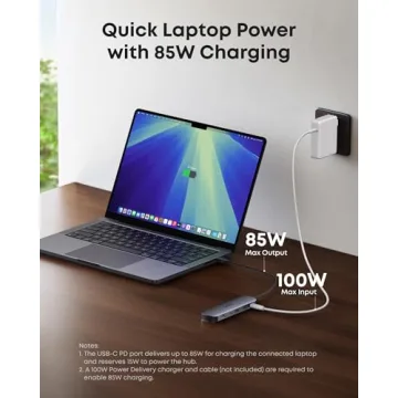 Anker USB C Hub - 7-in-1 Multi-Port Adapter for Laptops