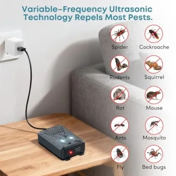 Ultrasonic Rodent Repellent for Cars and Homes