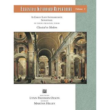Essential Keyboard Repertoire, Volume 3: 16 Early to Late Intermediate Piano Sonatinas in Their Orig...