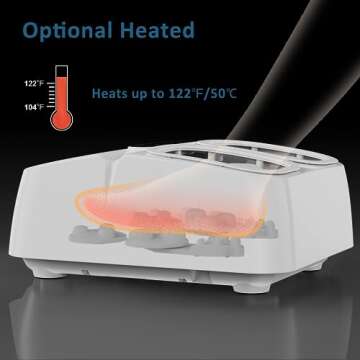 MOUNTRAX Shiatsu Foot Massager with Heat & Remote Control